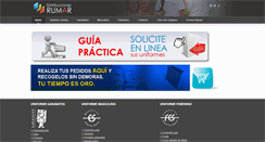 Desktop Screenshot of distribucionesrumar.com